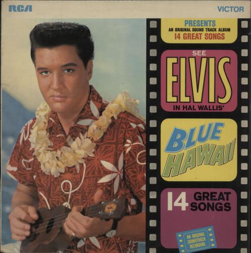 Elvis Presley BLUE HAWAII UKオリジナル mono深溝 Elvis Presley BLUE HAWAII UKオリジナル mono深溝